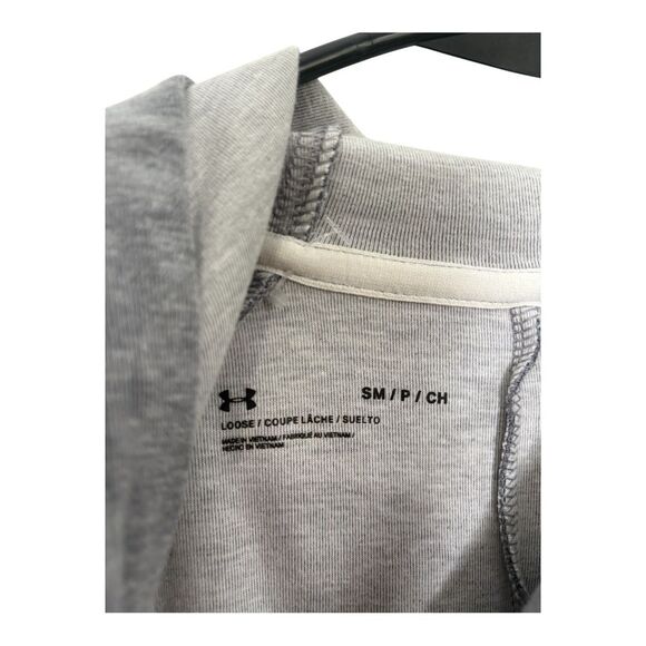 Under Armour Fighting Irish Notre Dame grey tunic dress hooded pockets small - Picture 5 of 6